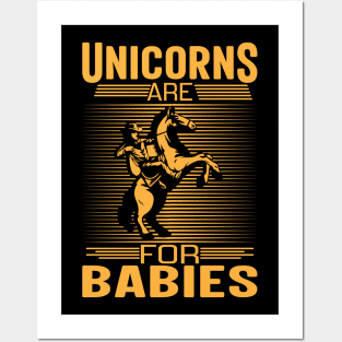 Horse Unicorn Funny Posters and Art